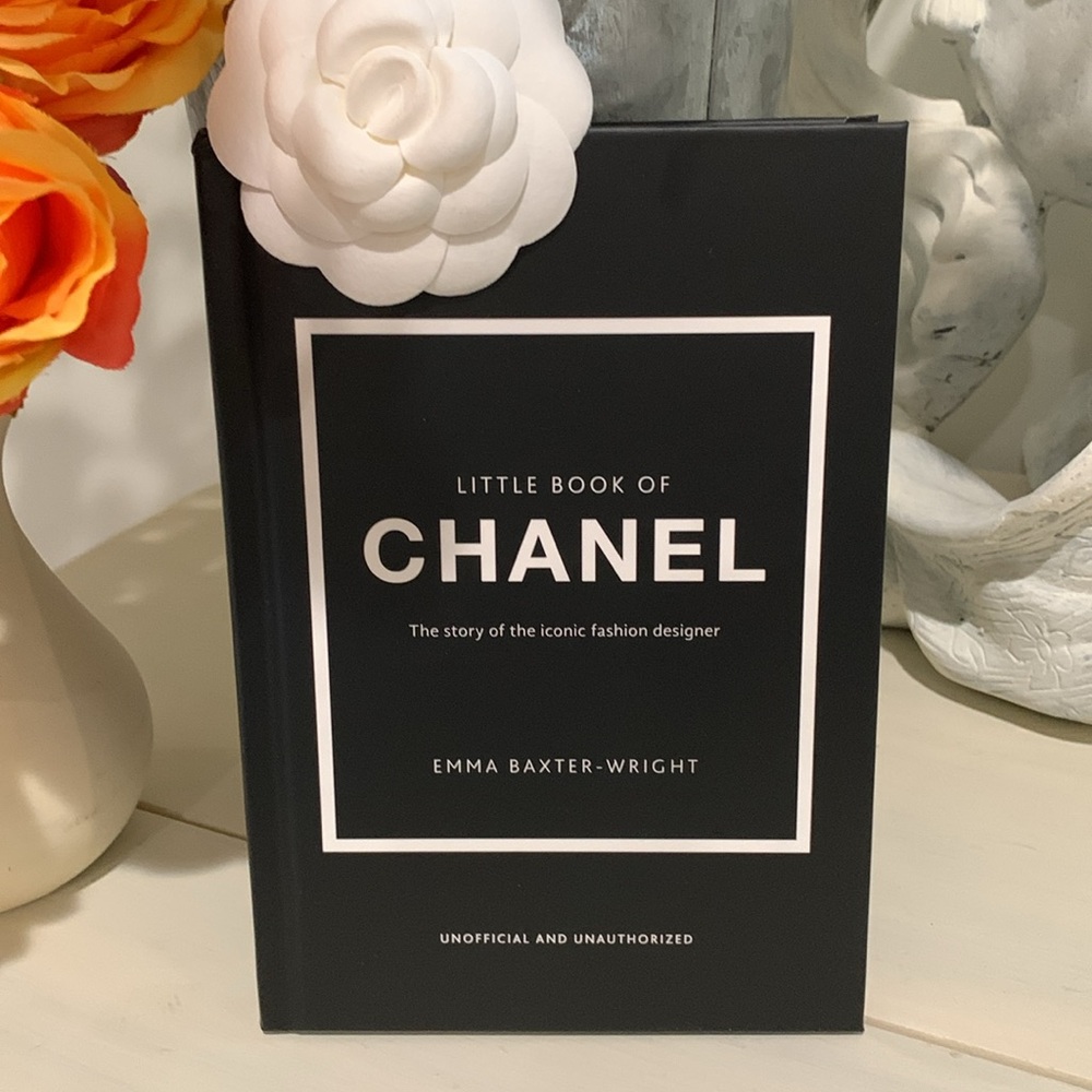 The Little Book of Chanel w/Authentic Camellia Flower